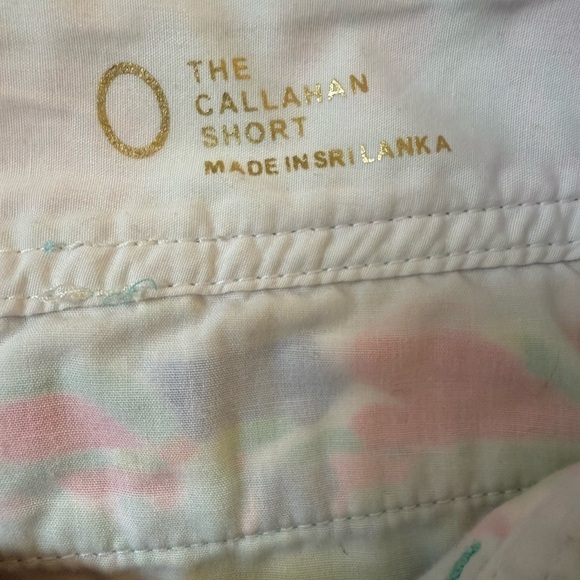 Lilly Pulitzer size 0 The Callahan‎ shorts 100% cotton Casa Banana resort - Picture 9 of 11